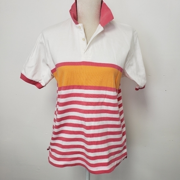 Vintage Charter Club 80s Preppy Polo M Cotton Hong Kong - Picture 11 of 11